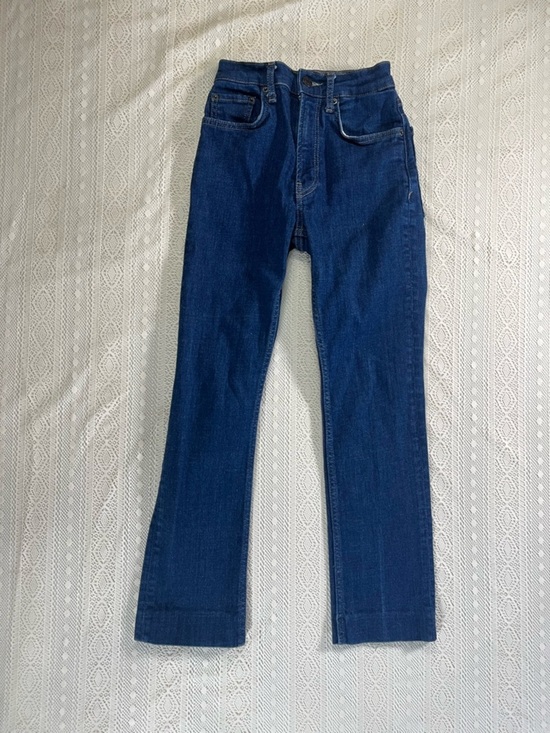 Zara Denim - Zara Women's Dark Blue Straight-Leg Jeans